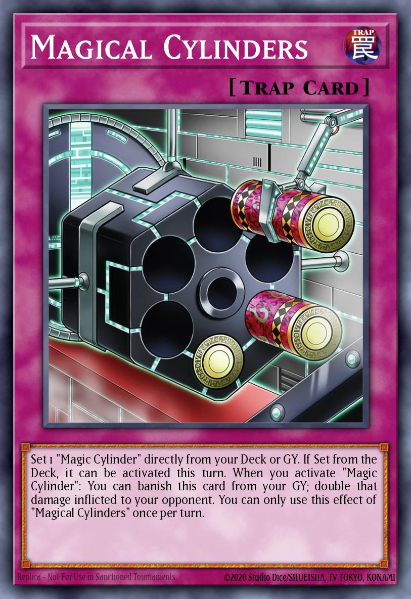 Magical Cylinders Yu-Gi-Oh card