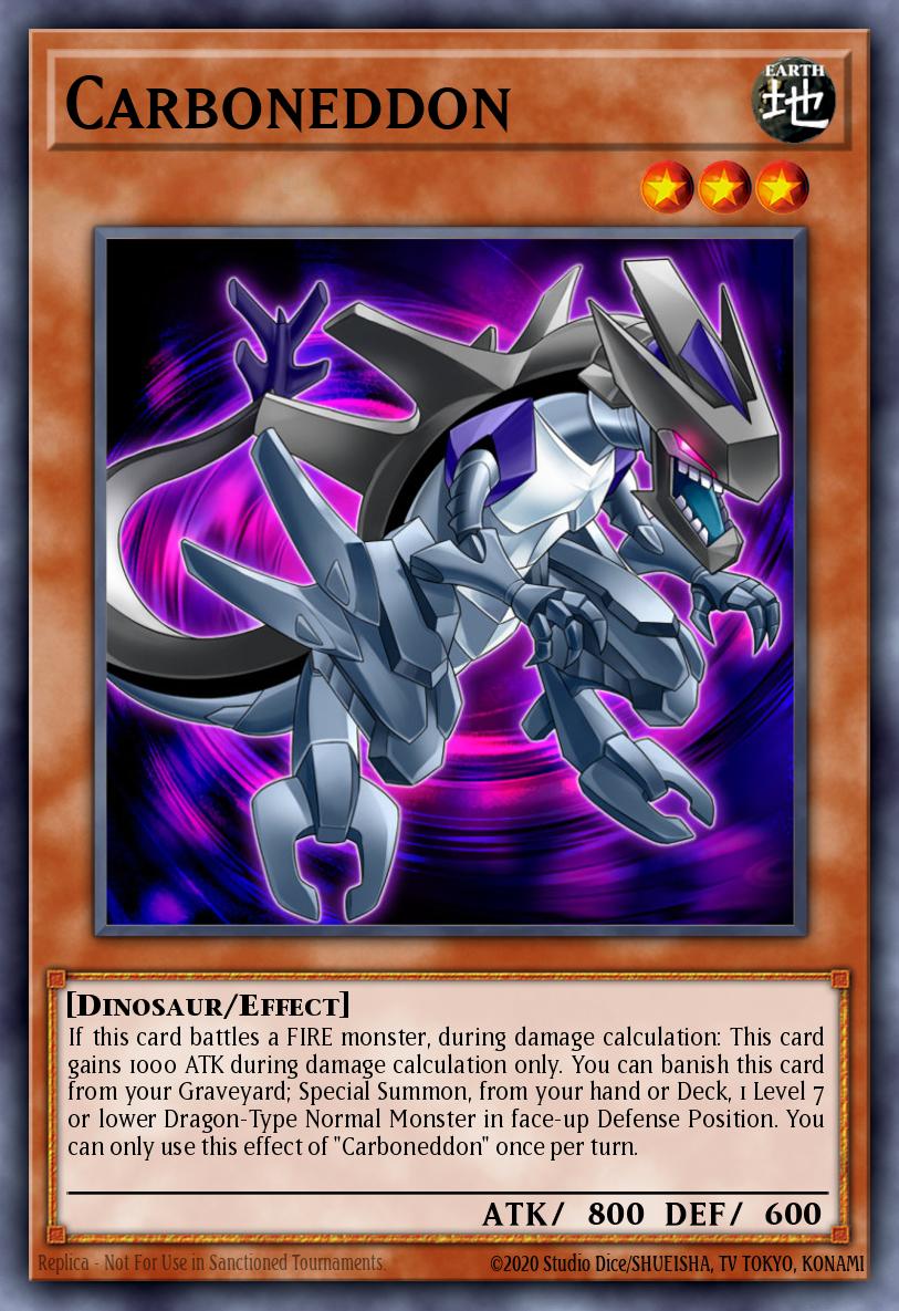 Carboneddon Yu-Gi-Oh card