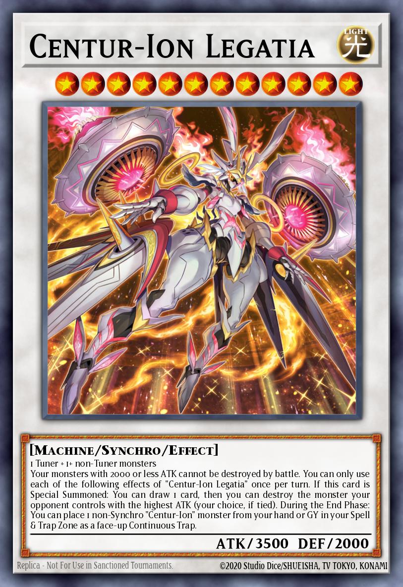 Centur-Ion Legatia Yu-Gi-Oh card