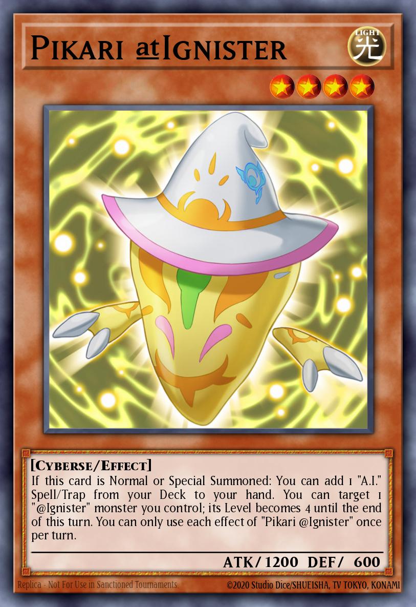 Pikari @Ignister Yu-Gi-Oh card