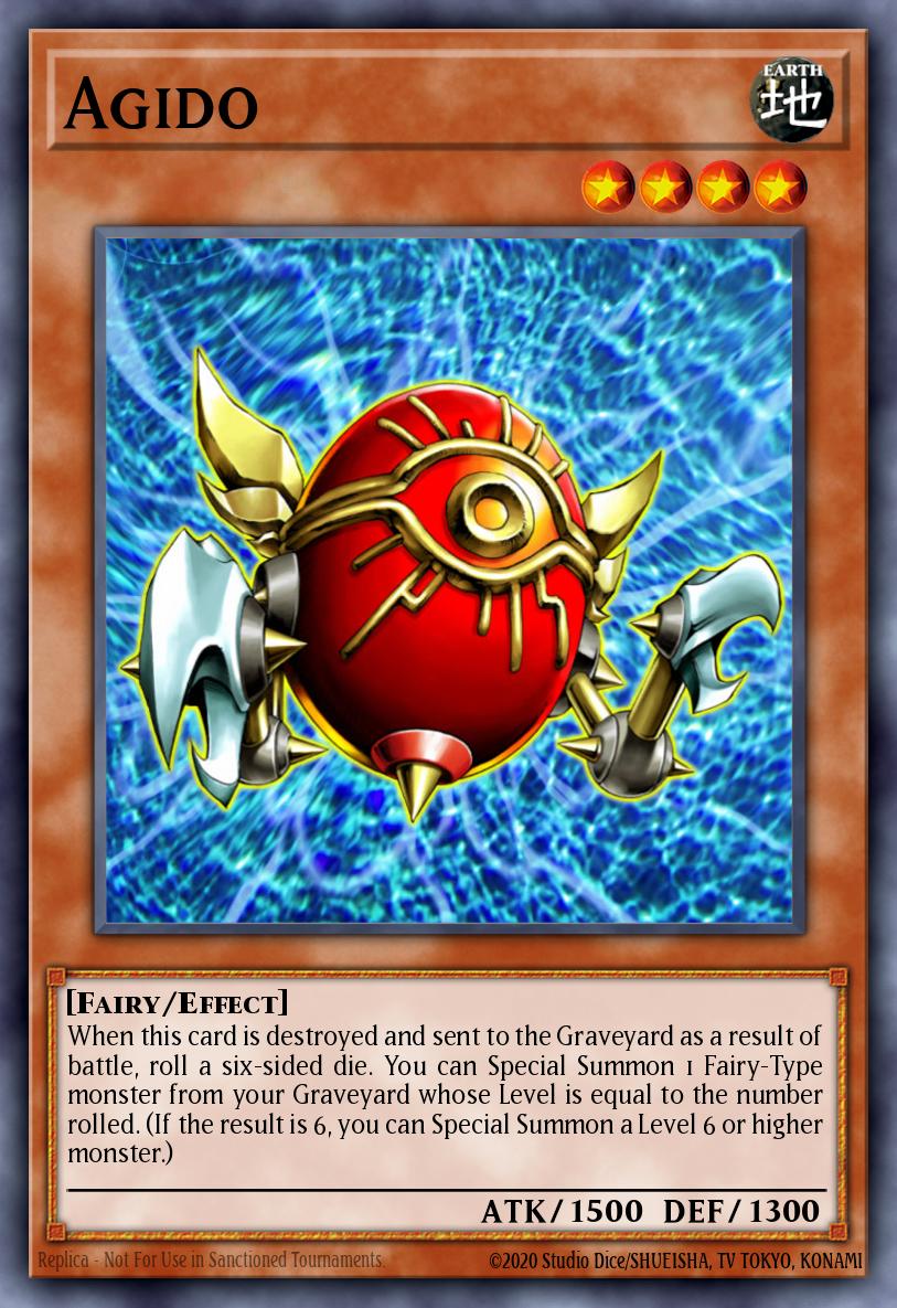 Agido Yu-Gi-Oh card