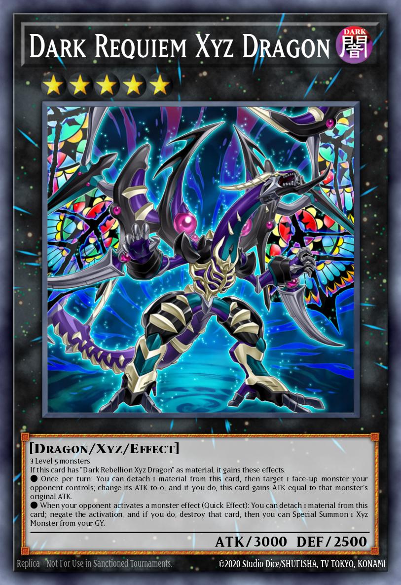 Dark Requiem Xyz Dragon Yu-Gi-Oh card