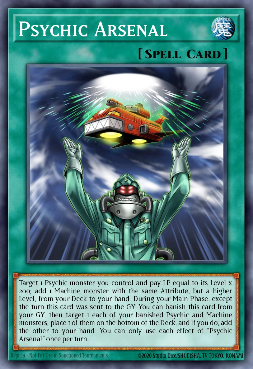 Psychic Arsenal Yu-Gi-Oh card