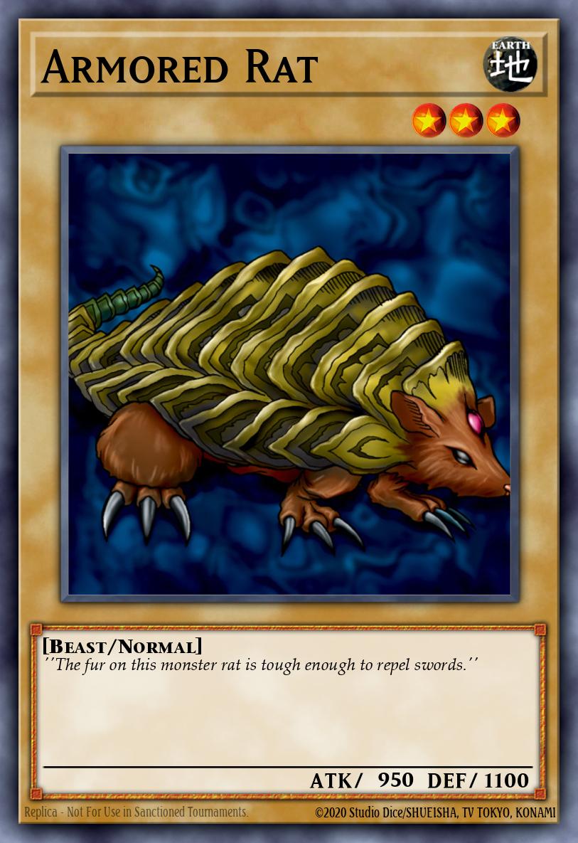 Armored Rat Yu-Gi-Oh card