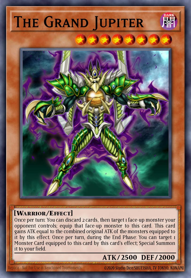The Grand Jupiter Yu-Gi-Oh card