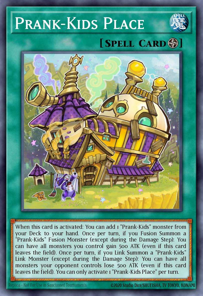 Prank-Kids Place Yu-Gi-Oh card