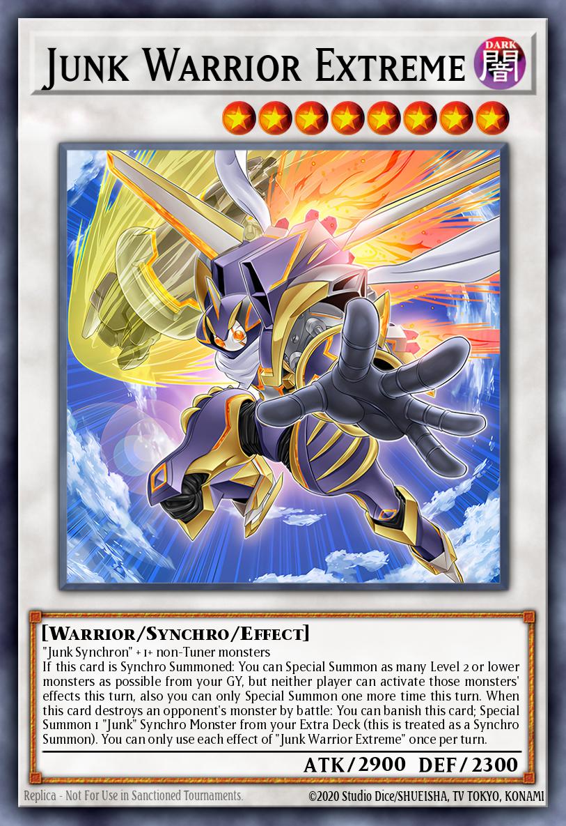 Junk Warrior Extreme Yu-Gi-Oh card