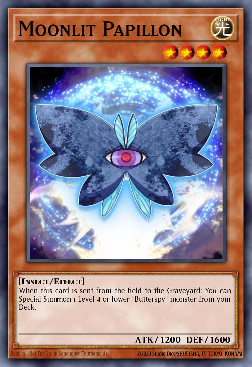 Moonlit Papillon Yu-Gi-Oh card