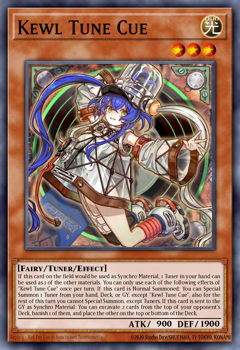 Kewl Tune Cue Yu-Gi-Oh card
