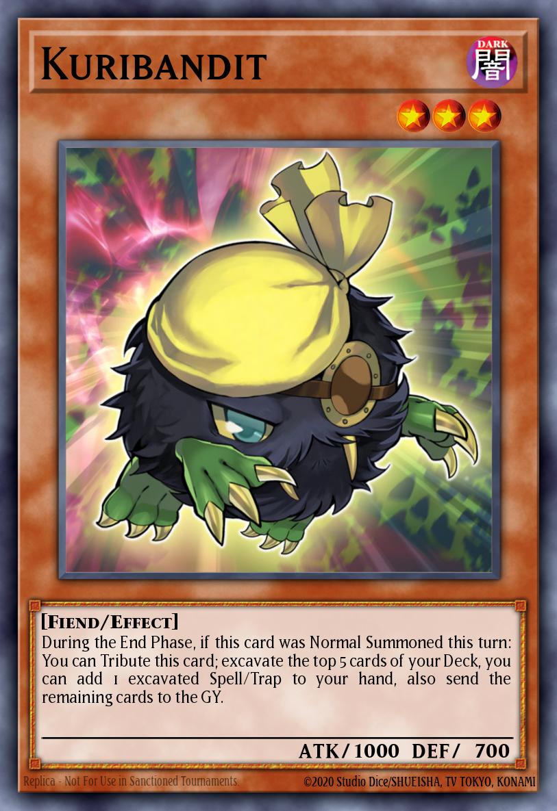 Kuribandit Yu-Gi-Oh card
