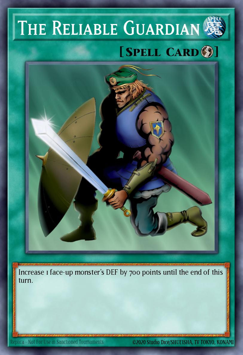 The Reliable Guardian Yu-Gi-Oh card