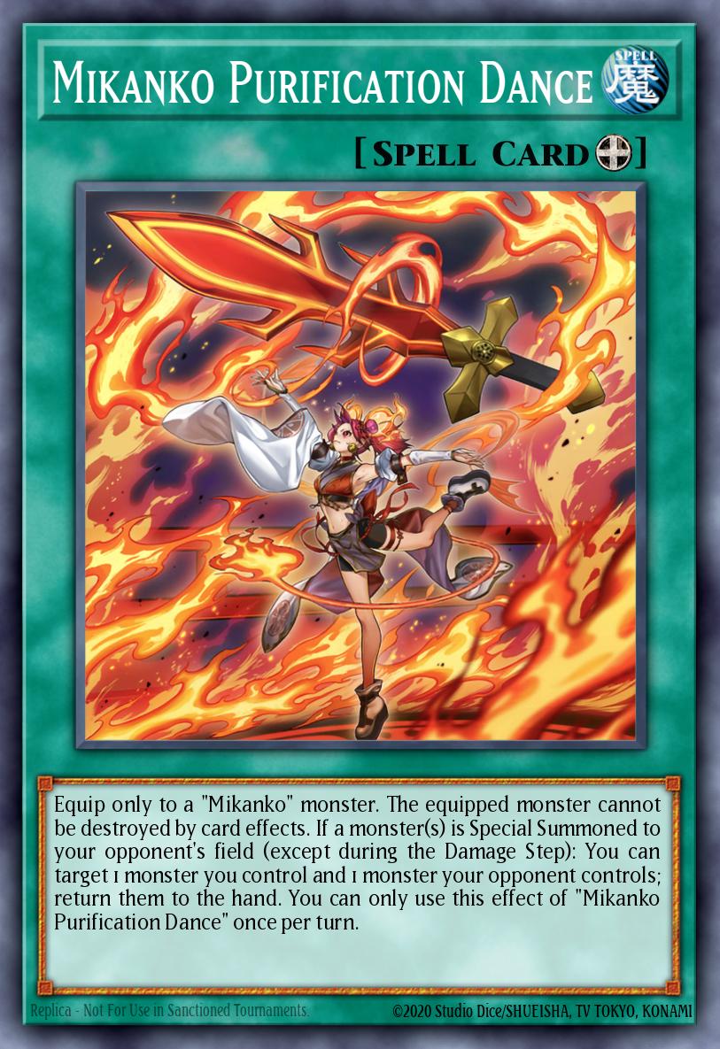 Mikanko Purification Dance Yu-Gi-Oh card