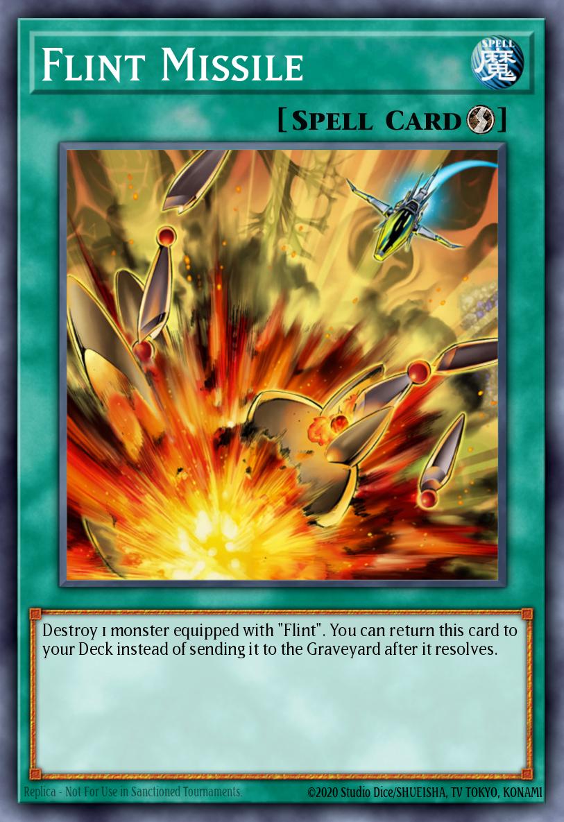 Flint Missile Yu-Gi-Oh card
