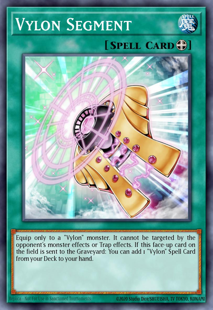 Vylon Segment Yu-Gi-Oh card
