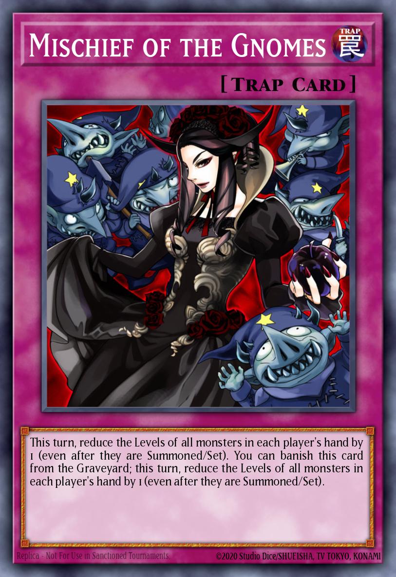 Mischief of the Gnomes Yu-Gi-Oh card