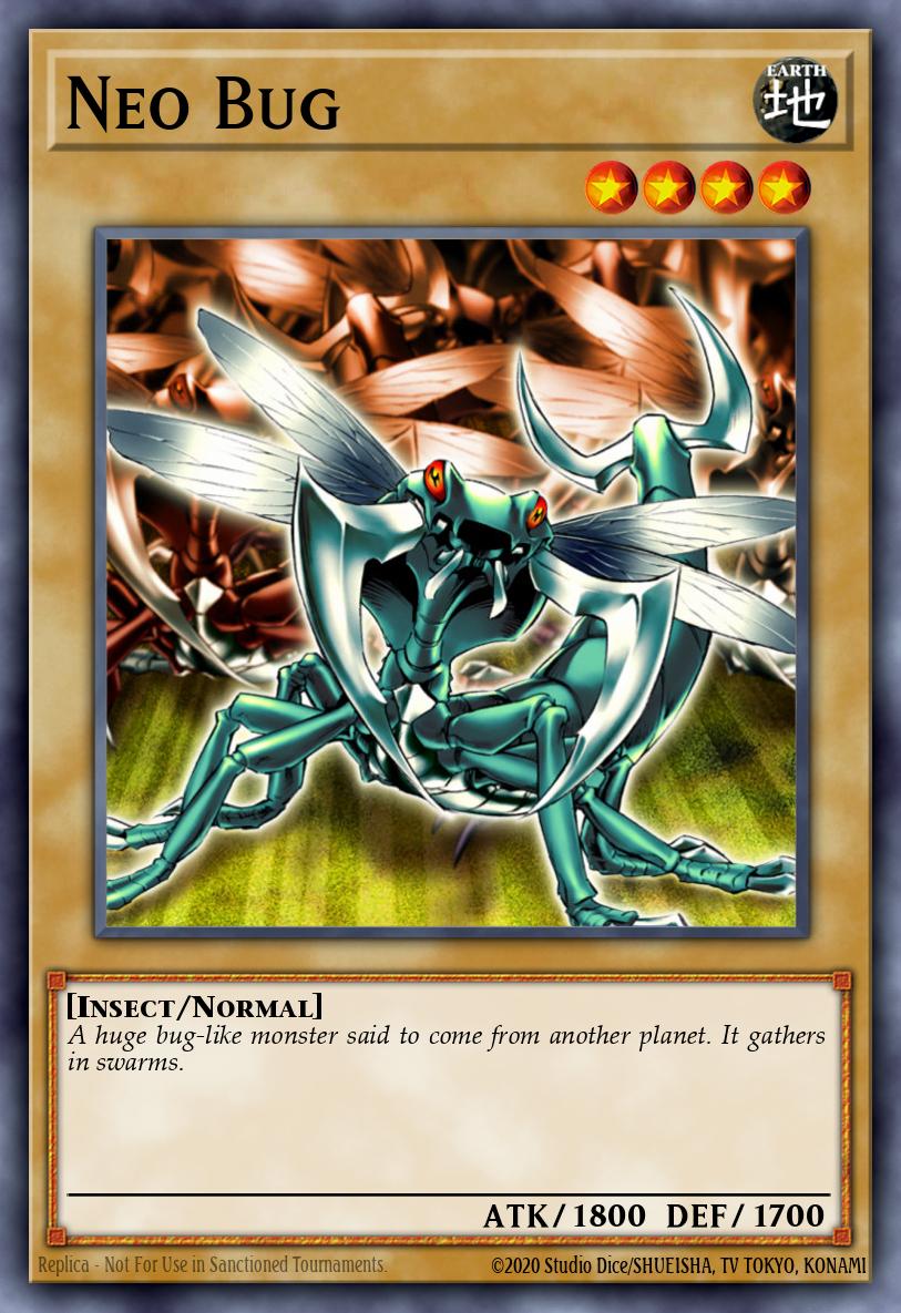 Neo Bug Yu-Gi-Oh card
