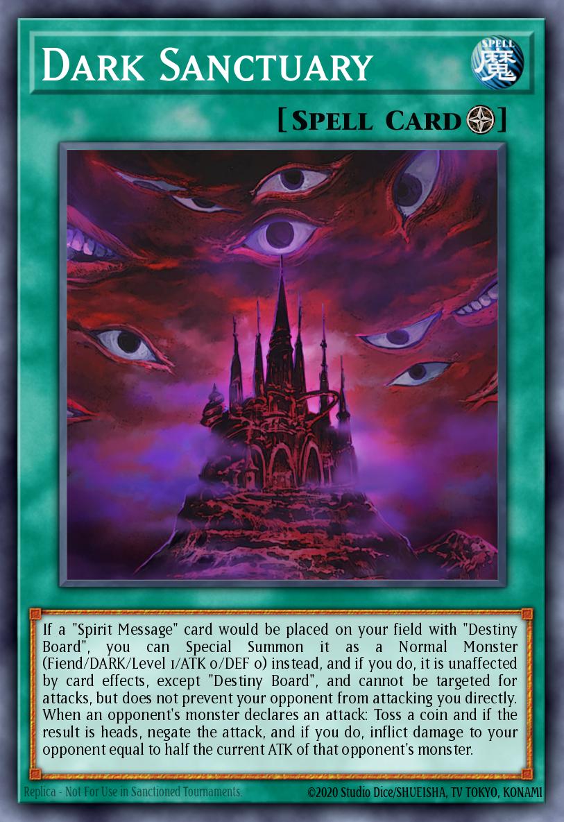 Dark Sanctuary Yu-Gi-Oh card