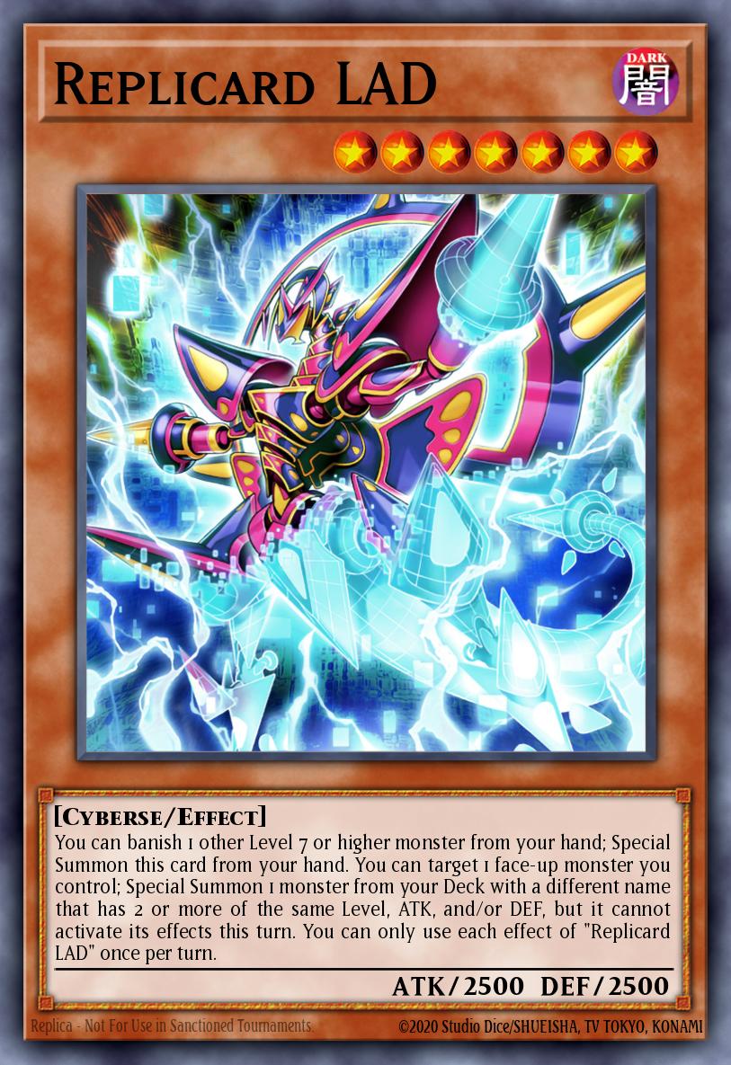 Replicard LAD Yu-Gi-Oh card