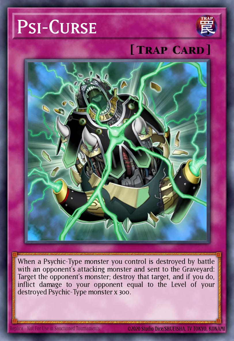 Psi-Curse Yu-Gi-Oh card
