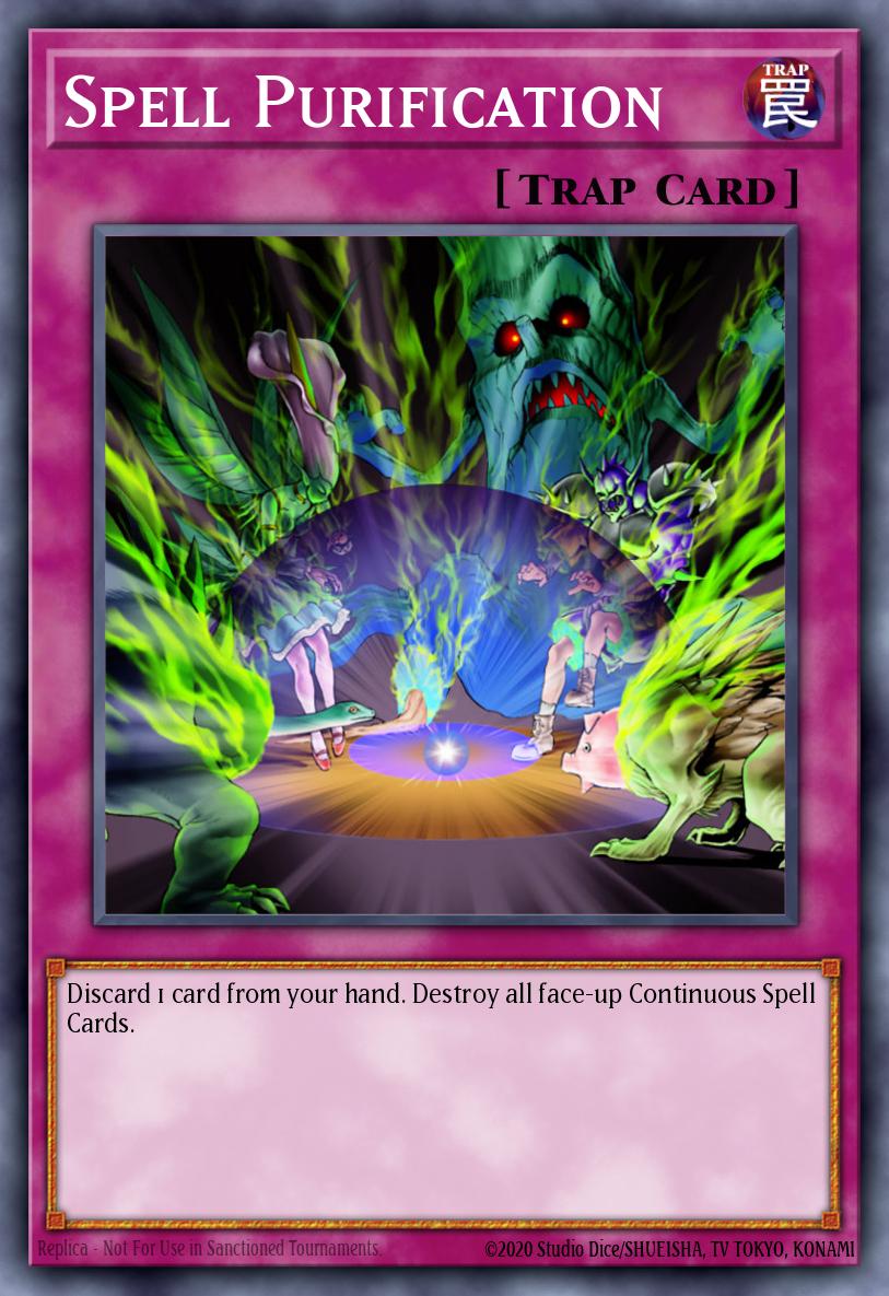 Spell Purification Yu-Gi-Oh card