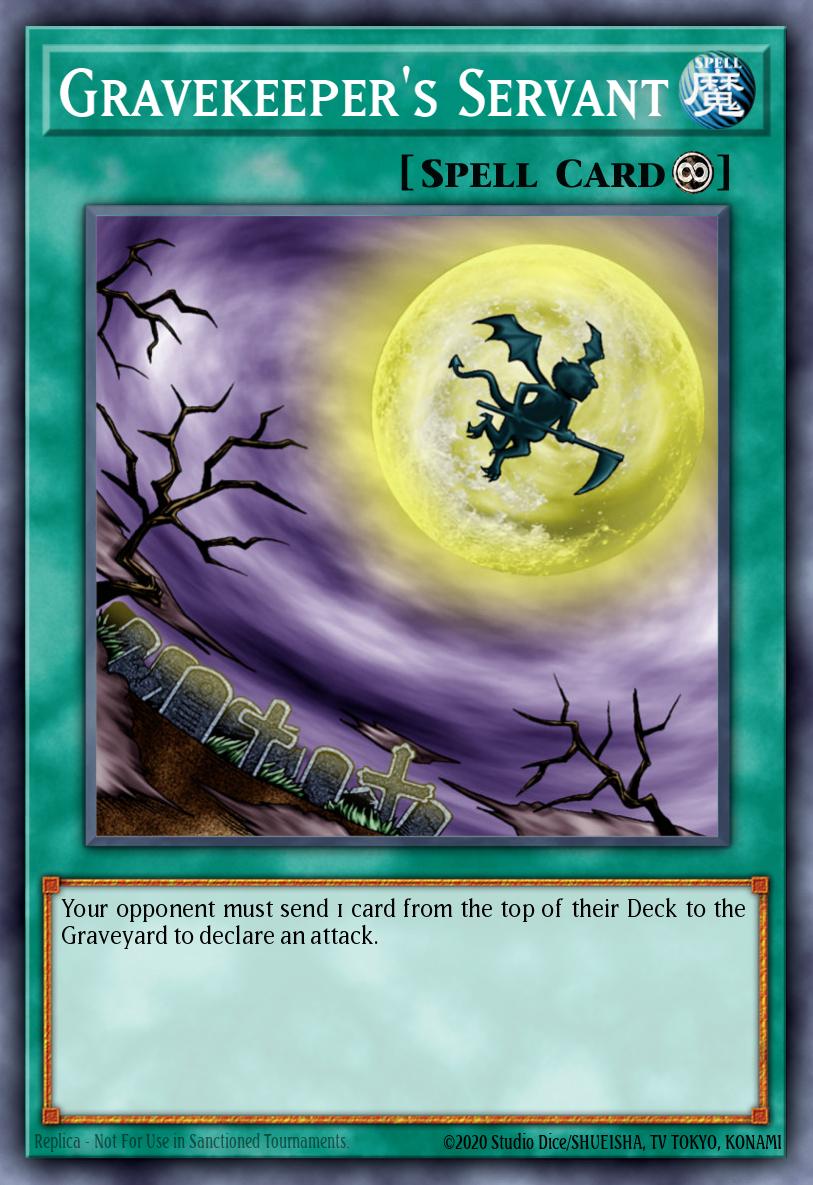 Gravekeeper's Servant Yu-Gi-Oh card