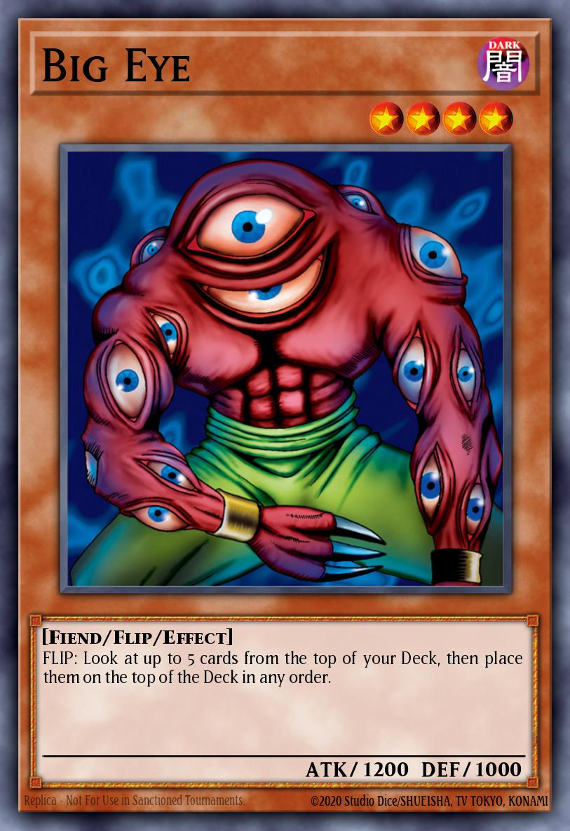 Big Eye Yu-Gi-Oh card
