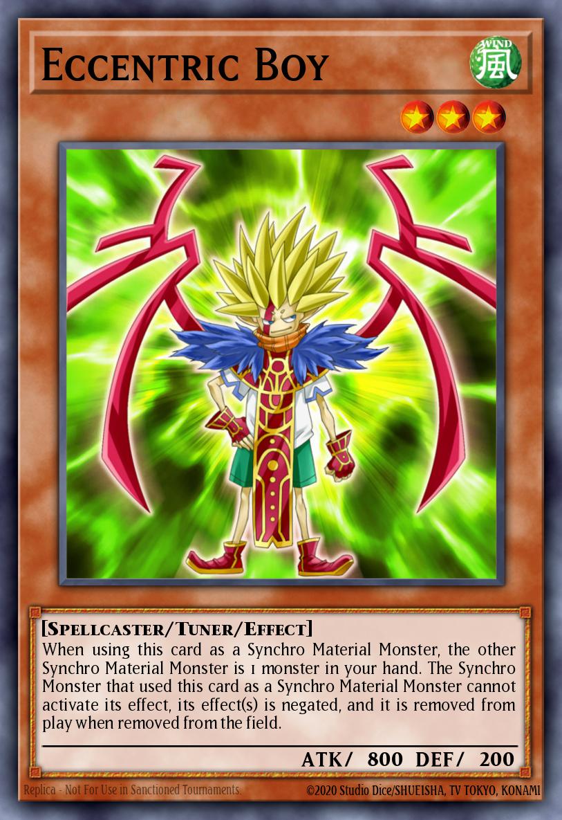 Eccentric Boy Yu-Gi-Oh card