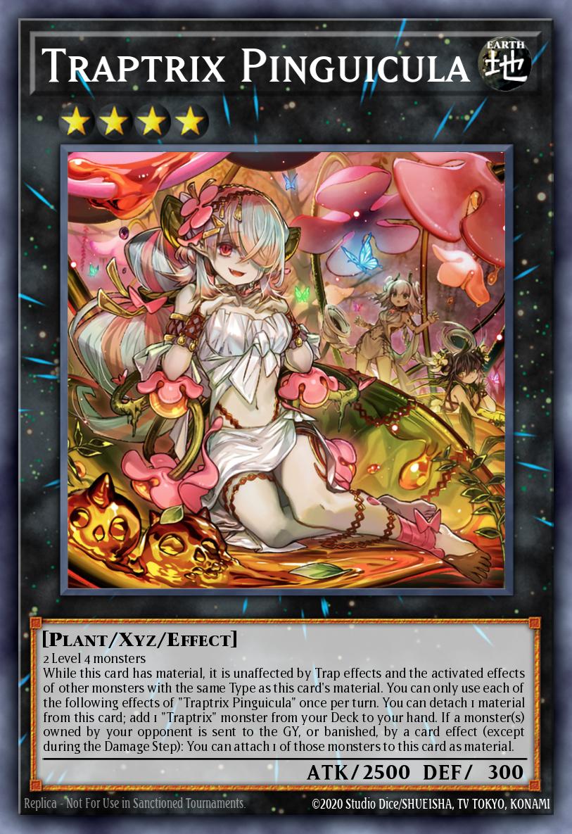 Traptrix Pinguicula Yu-Gi-Oh card