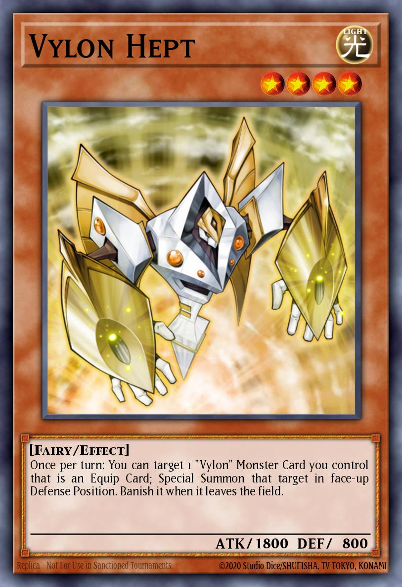 Vylon Hept Yu-Gi-Oh card