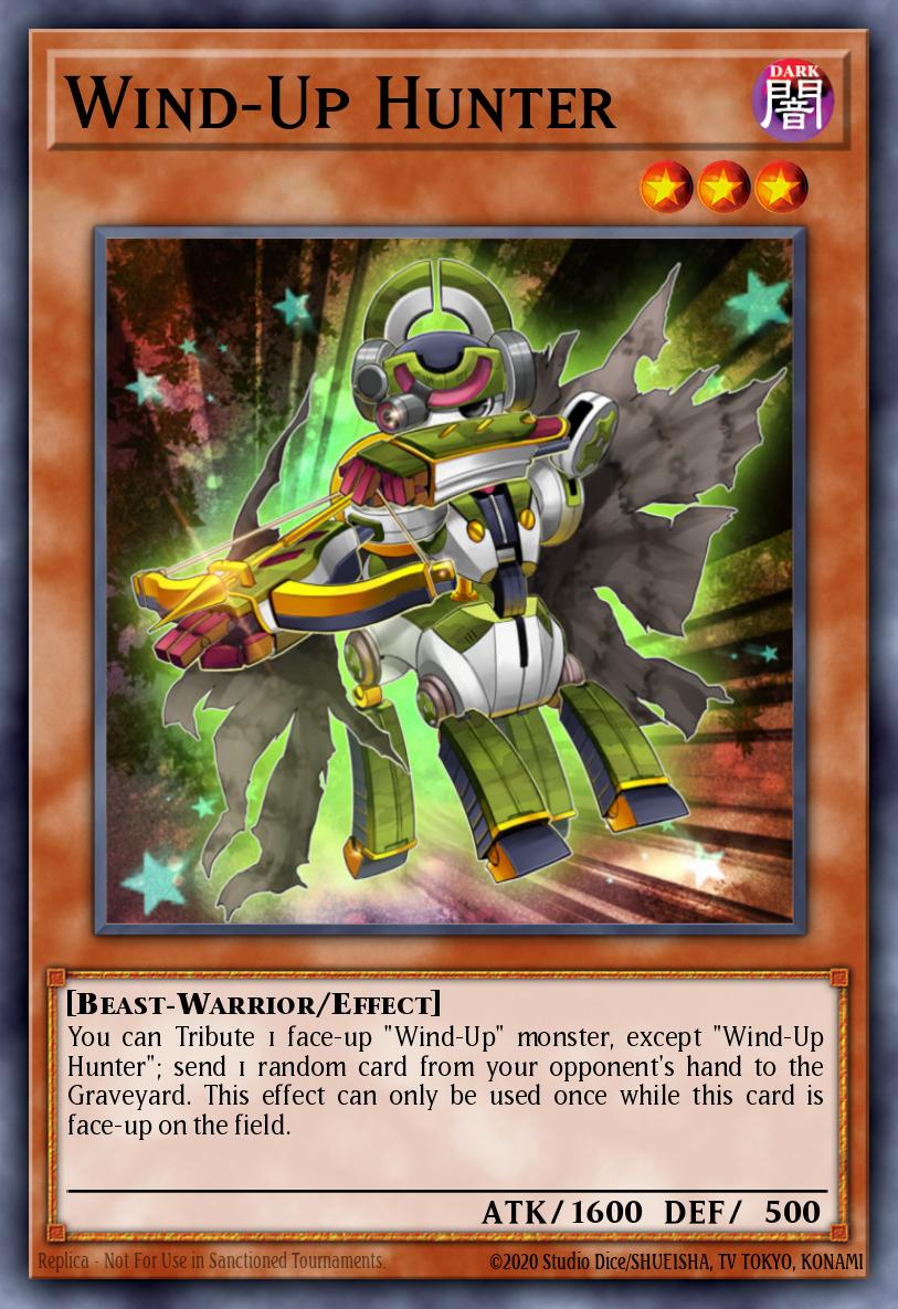 Wind-Up Hunter Yu-Gi-Oh card