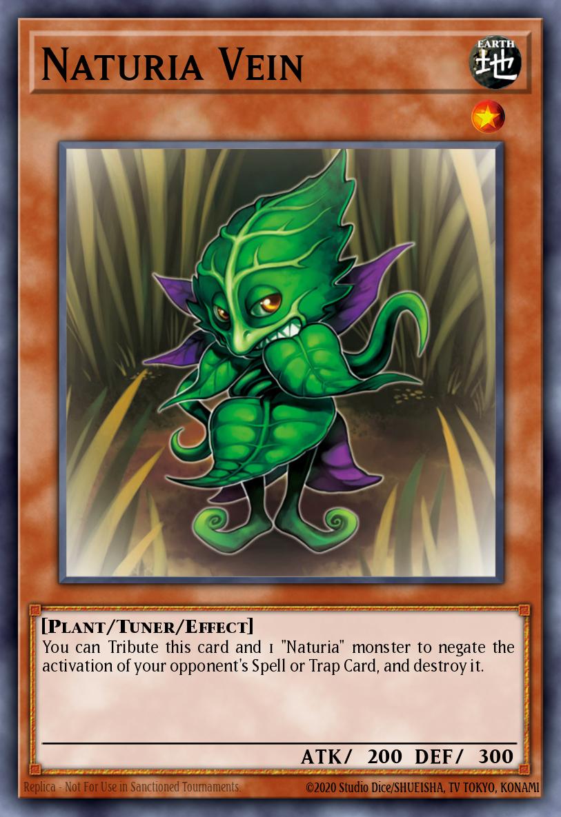 Naturia Vein Yu-Gi-Oh card