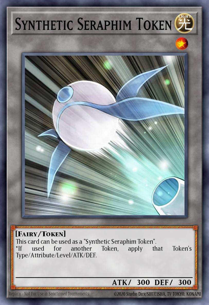 Synthetic Seraphim Token Yu-Gi-Oh card