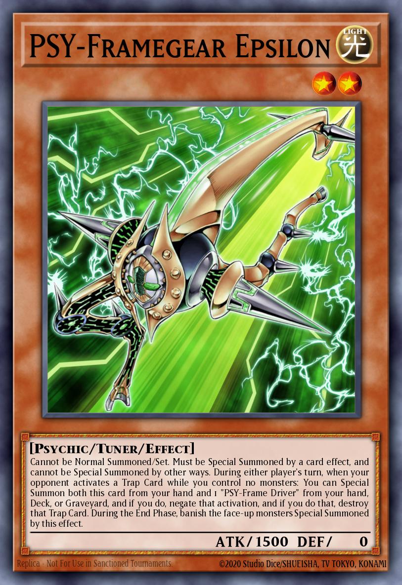 PSY-Framegear Epsilon Yu-Gi-Oh card