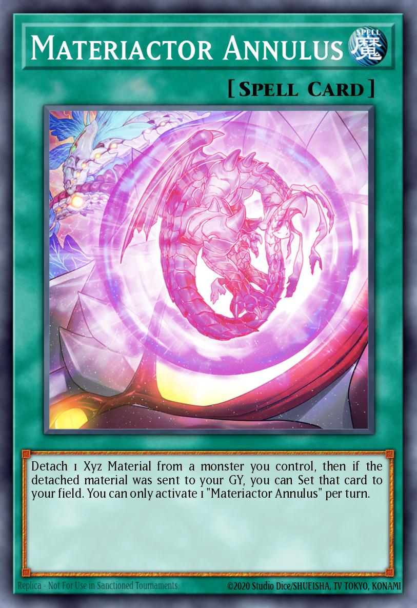 Materiactor Annulus Yu-Gi-Oh card