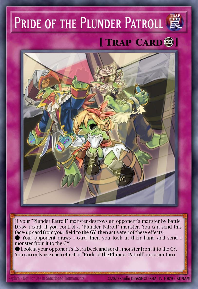 Pride of the Plunder Patroll Yu-Gi-Oh card