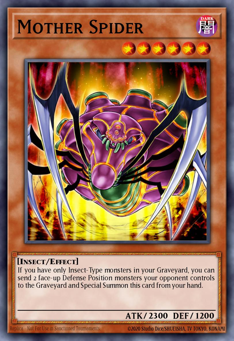 Mother Spider Yu-Gi-Oh card