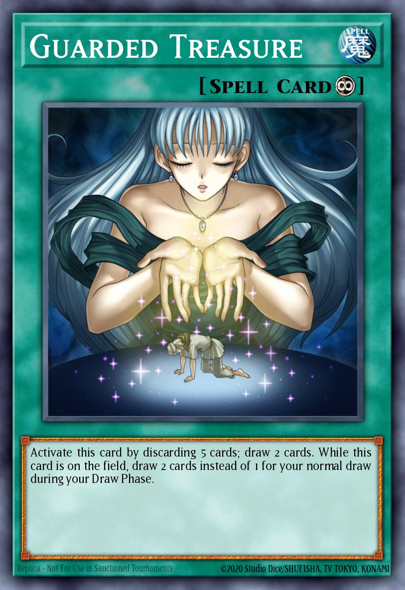 Guarded Treasure Yu-Gi-Oh card