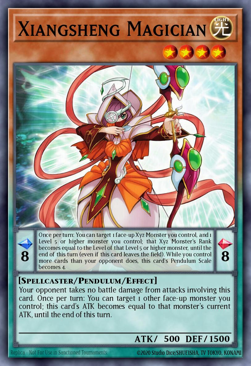 Xiangsheng Magician Yu-Gi-Oh card