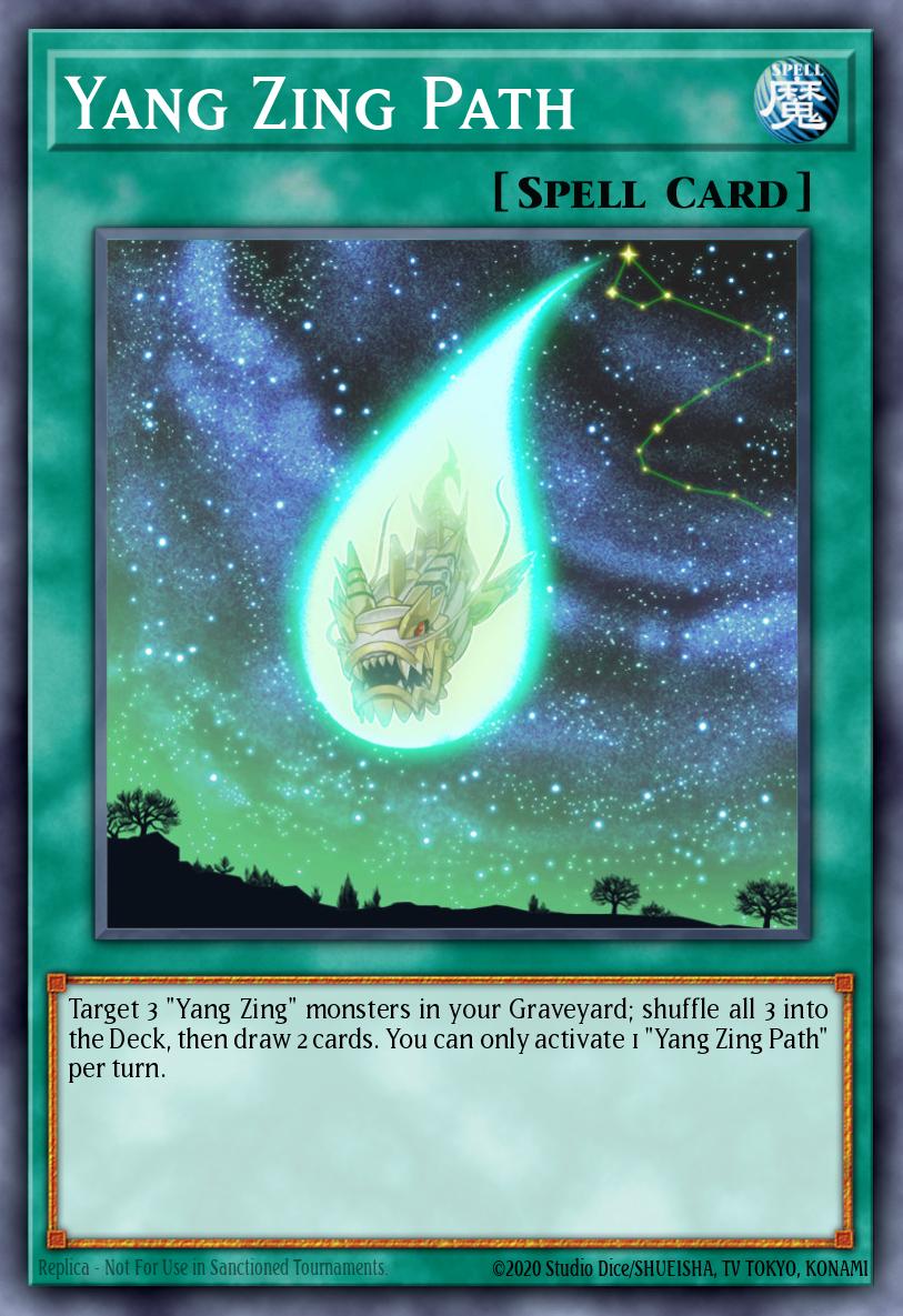 Yang Zing Path Yu-Gi-Oh card
