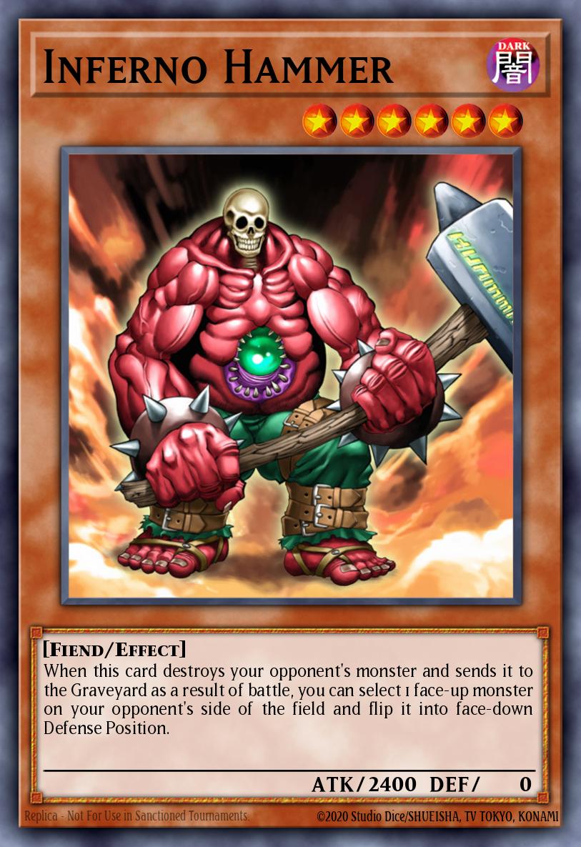 Inferno Hammer Yu-Gi-Oh card