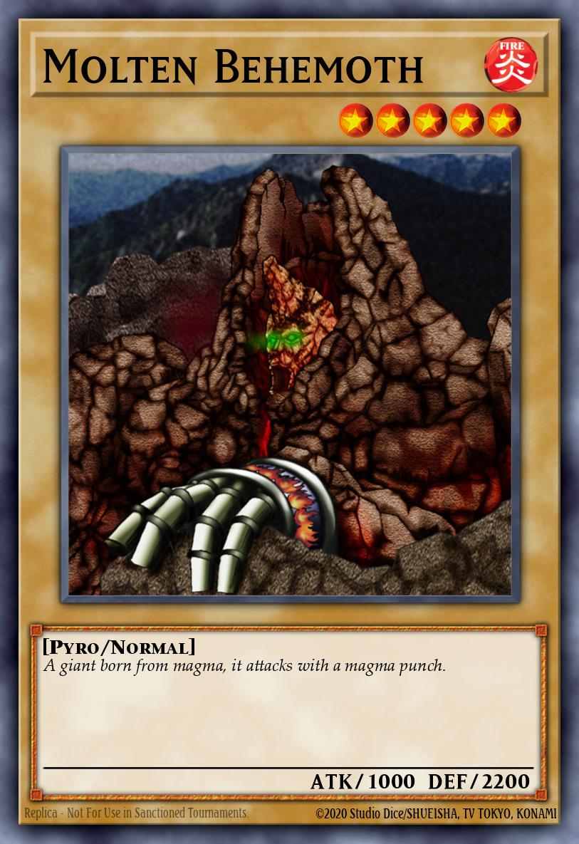 Molten Behemoth Yu-Gi-Oh card