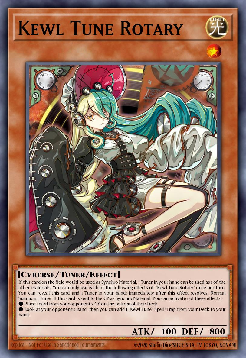 Kewl Tune Rotary Yu-Gi-Oh card