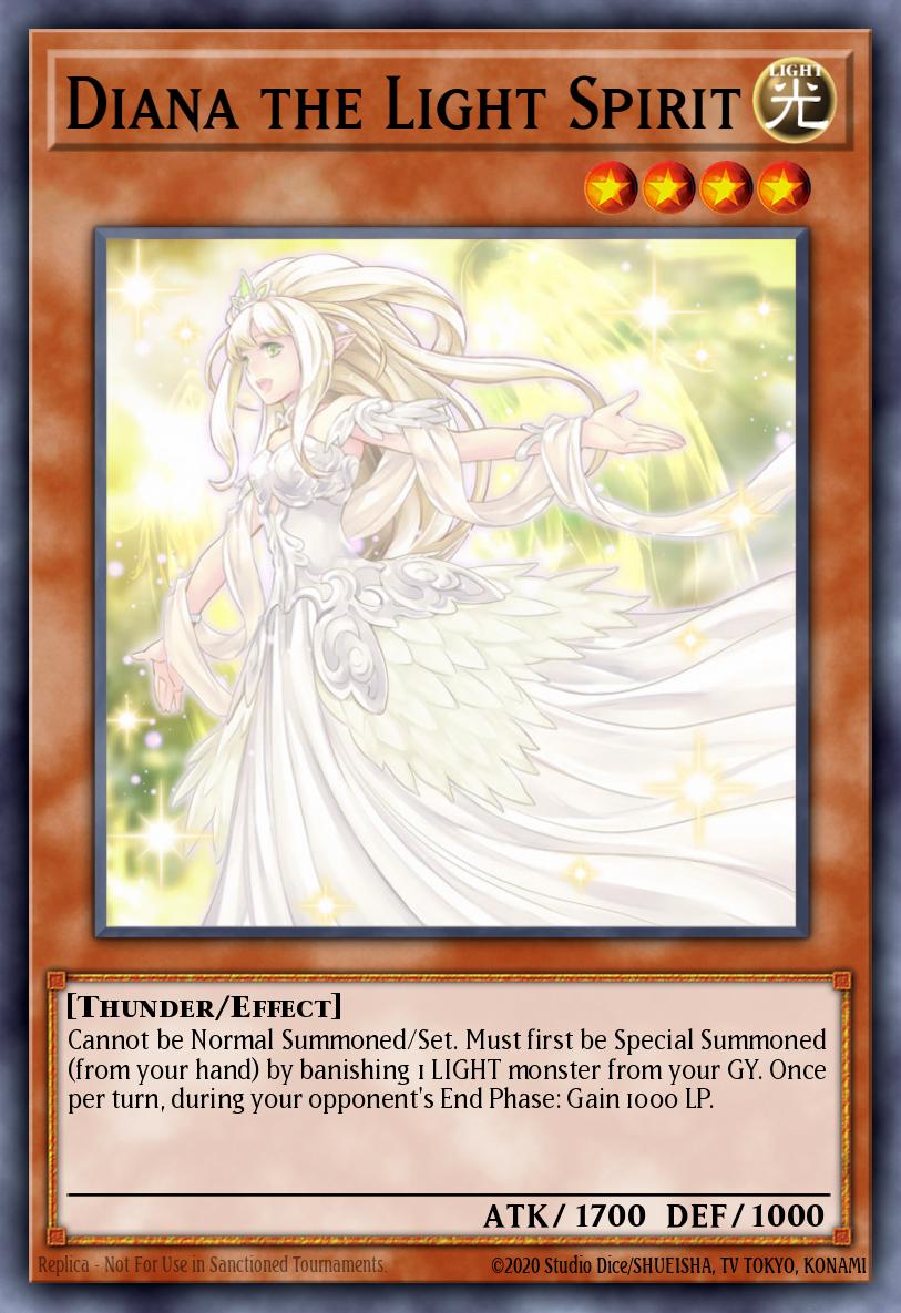 Diana the Light Spirit Yu-Gi-Oh card