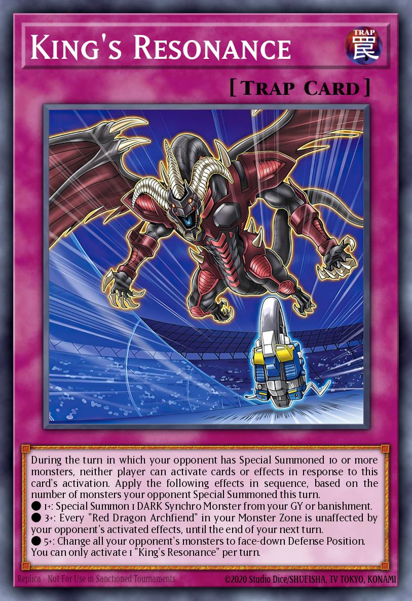 King's Resonance Yu-Gi-Oh card