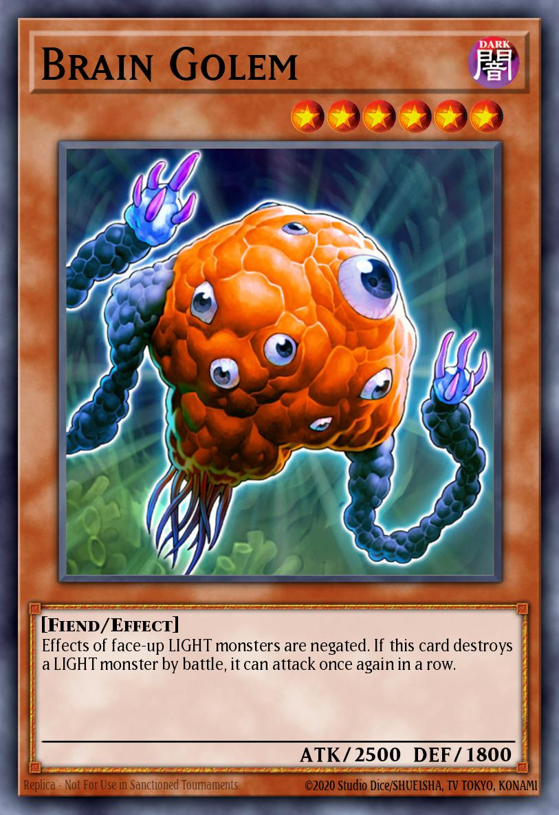 Brain Golem Yu-Gi-Oh card