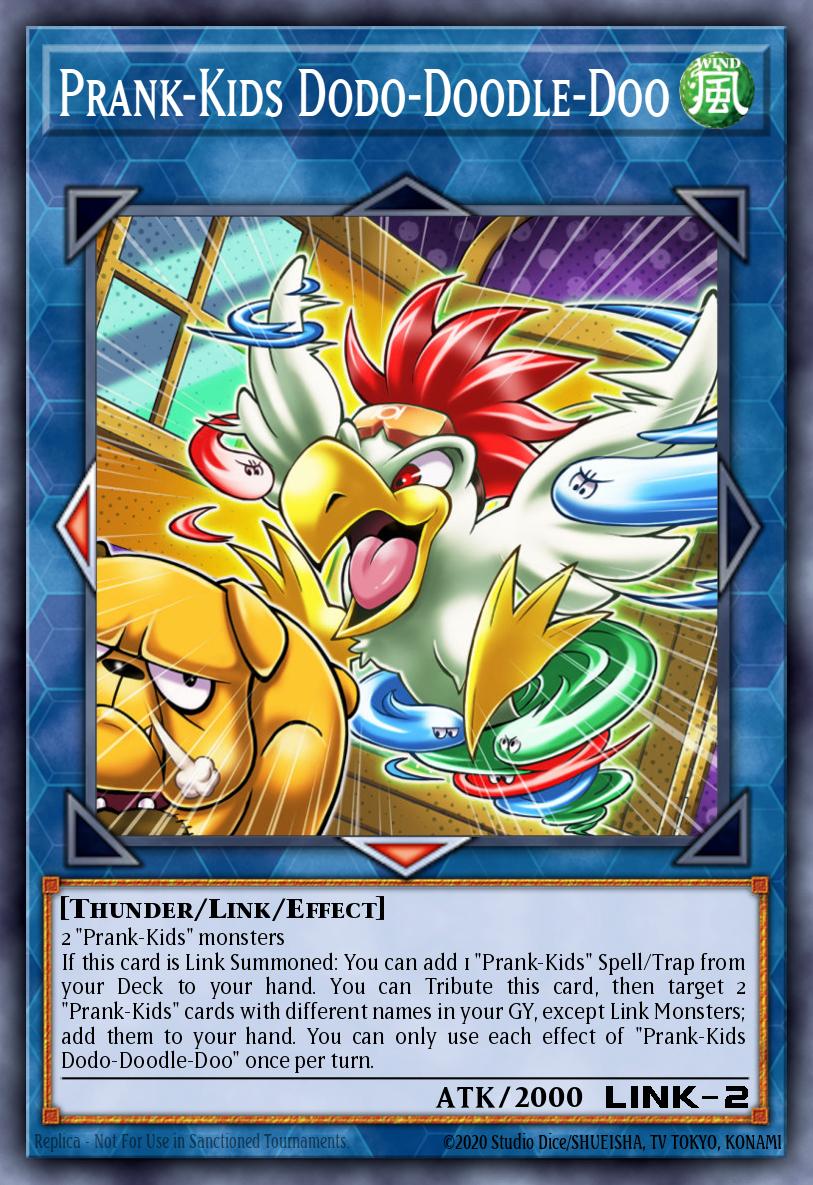 Prank-Kids Dodo-Doodle-Doo Yu-Gi-Oh card