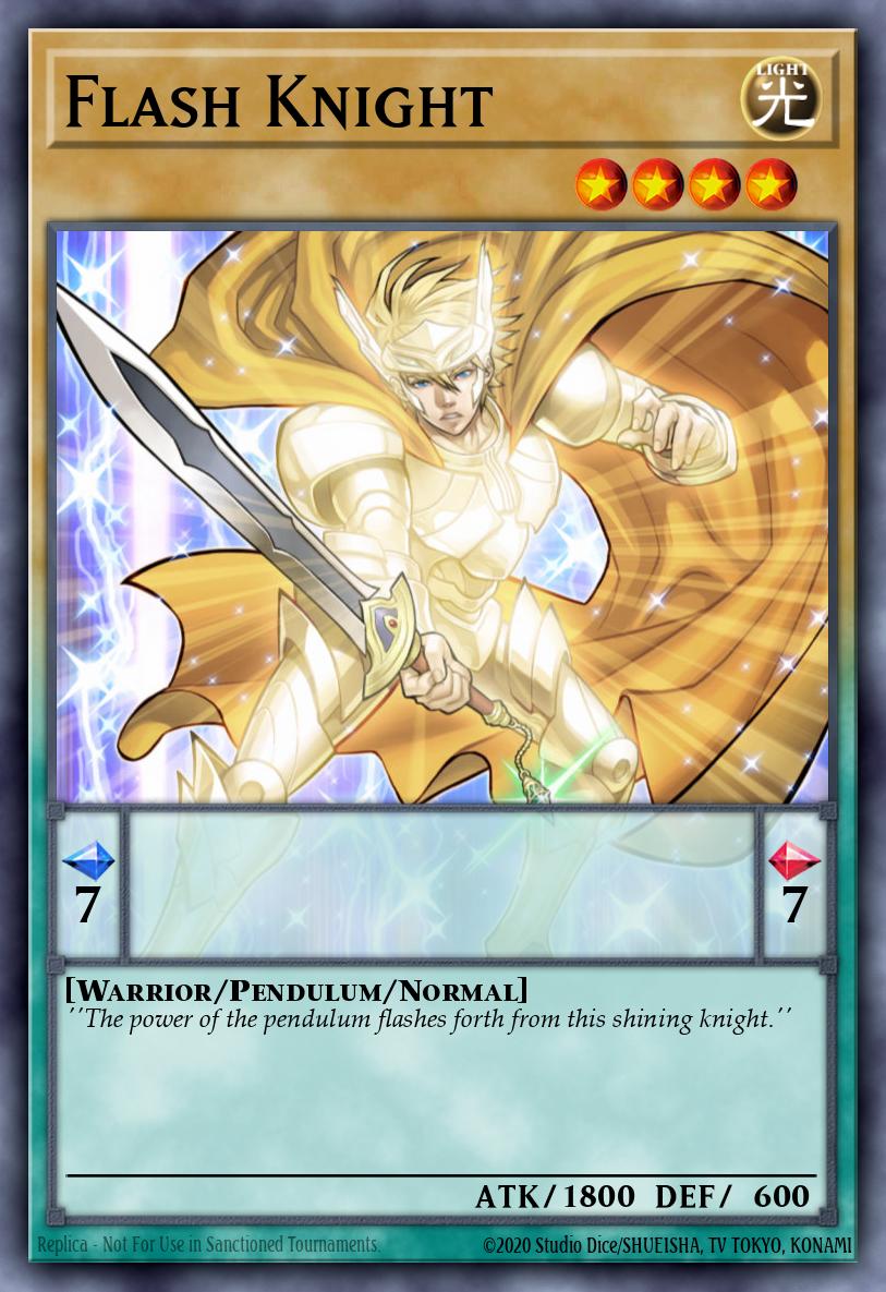 Flash Knight Yu-Gi-Oh card