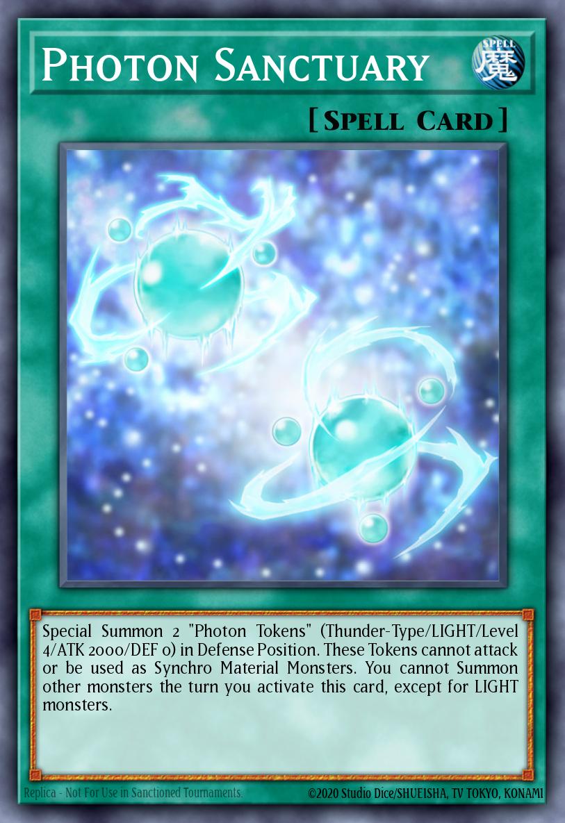 Photon Sanctuary Yu-Gi-Oh card