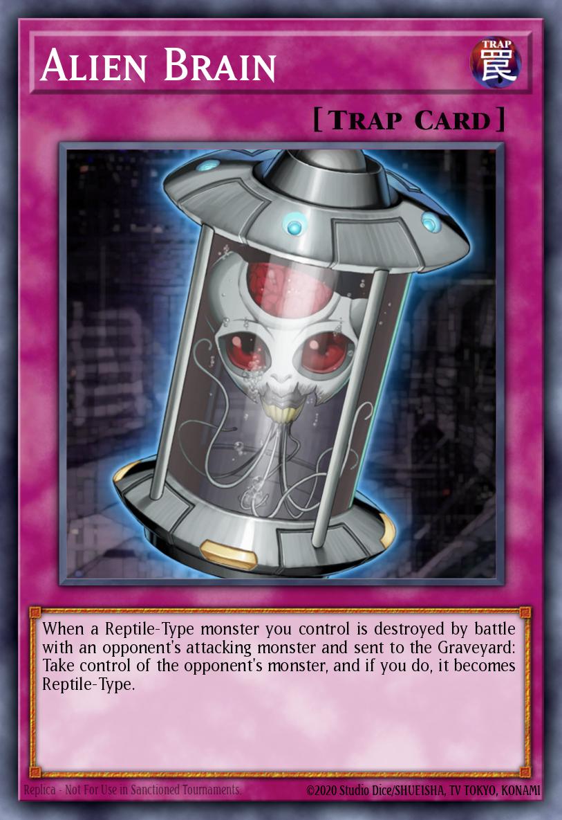 Alien Brain Yu-Gi-Oh card