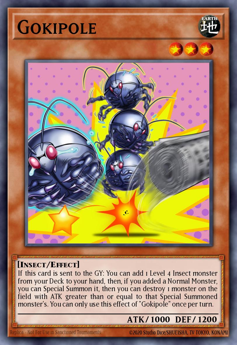 Gokipole Yu-Gi-Oh card